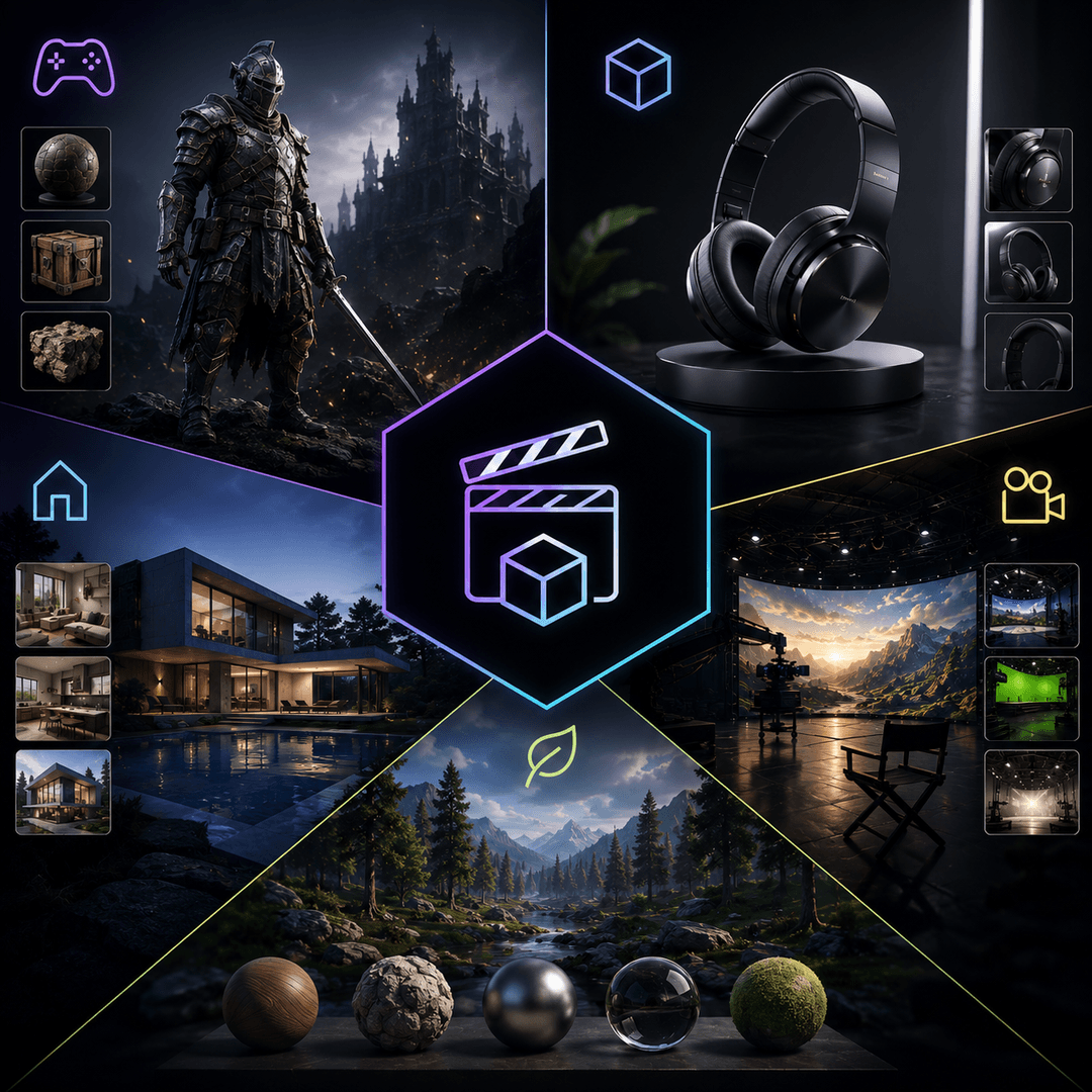 Visual Production & Real-Time Assets preview